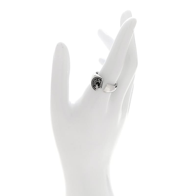 Stainless Steel Mens Carrousel каблучка 62 10 чорний