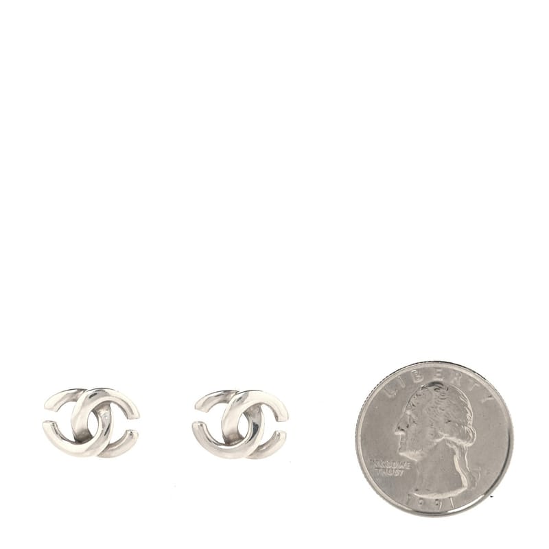 Twisted CC Small сережки срібло
