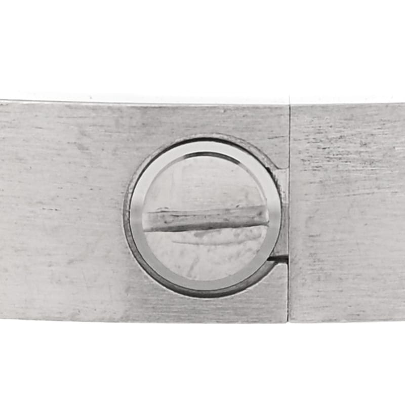 18K біле золото Brushed Finish LOVE браслет 18