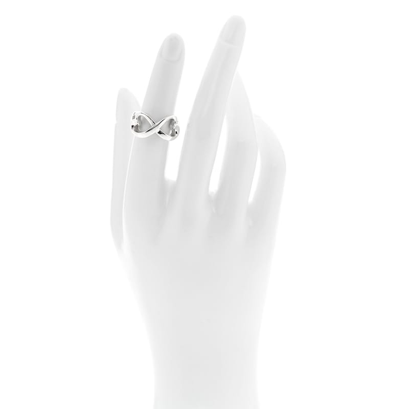срібло 925 Paloma Picasso Double Loving Heart каблучка 49 5