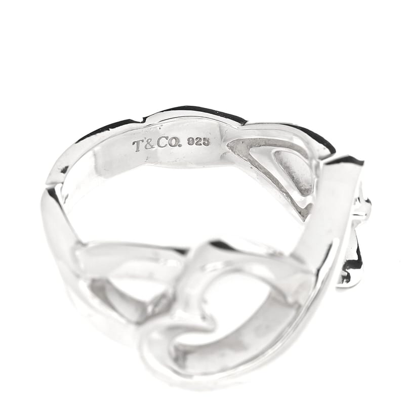 срібло 925 Paloma Picasso Double Loving Heart каблучка 49 5