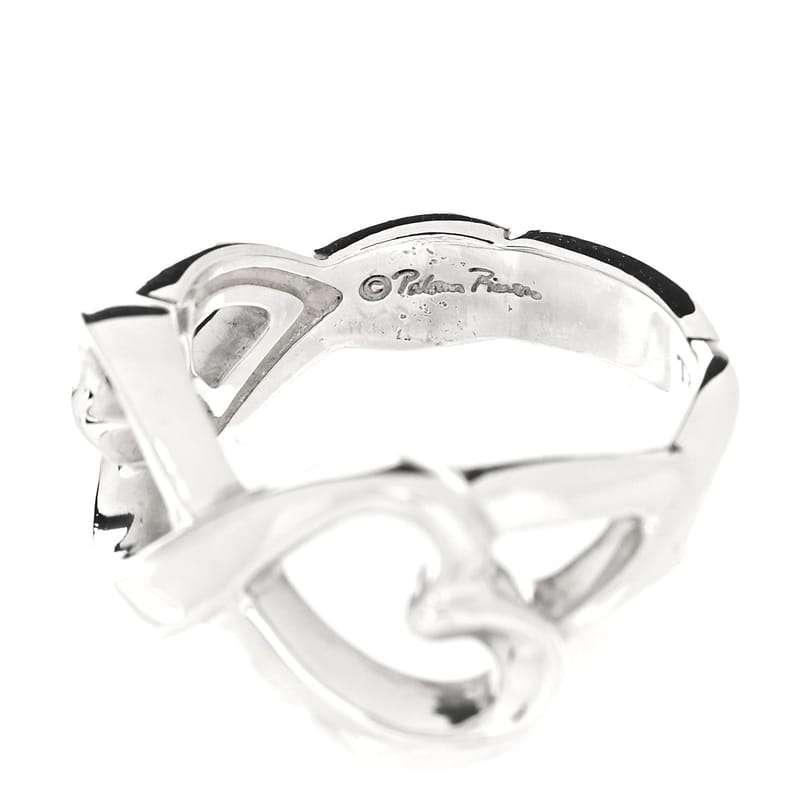 срібло 925 Paloma Picasso Double Loving Heart каблучка 49 5