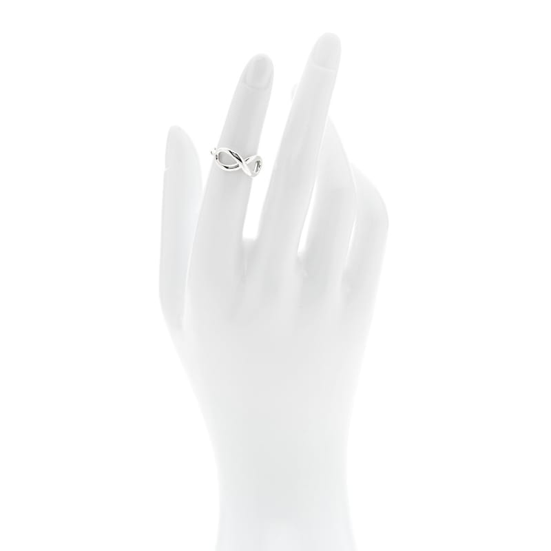 срібло 925 Infinity каблучка 46 3.75