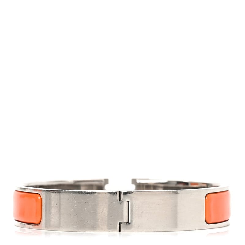 Enamel Narrow Clic Clac H браслет GM Orange