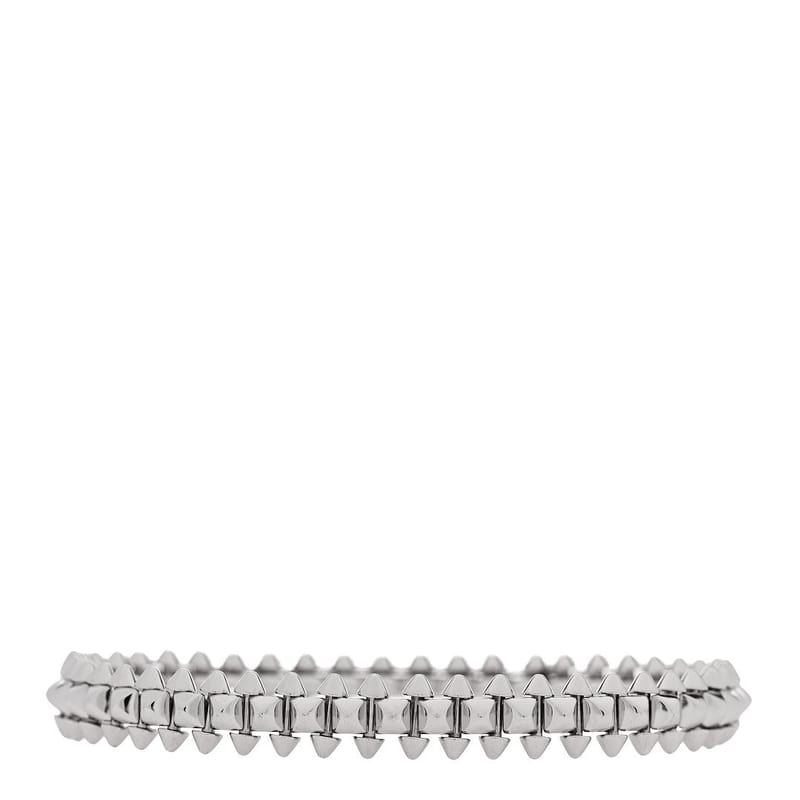 18K біле золото Medium Clash De Cartier браслет 17