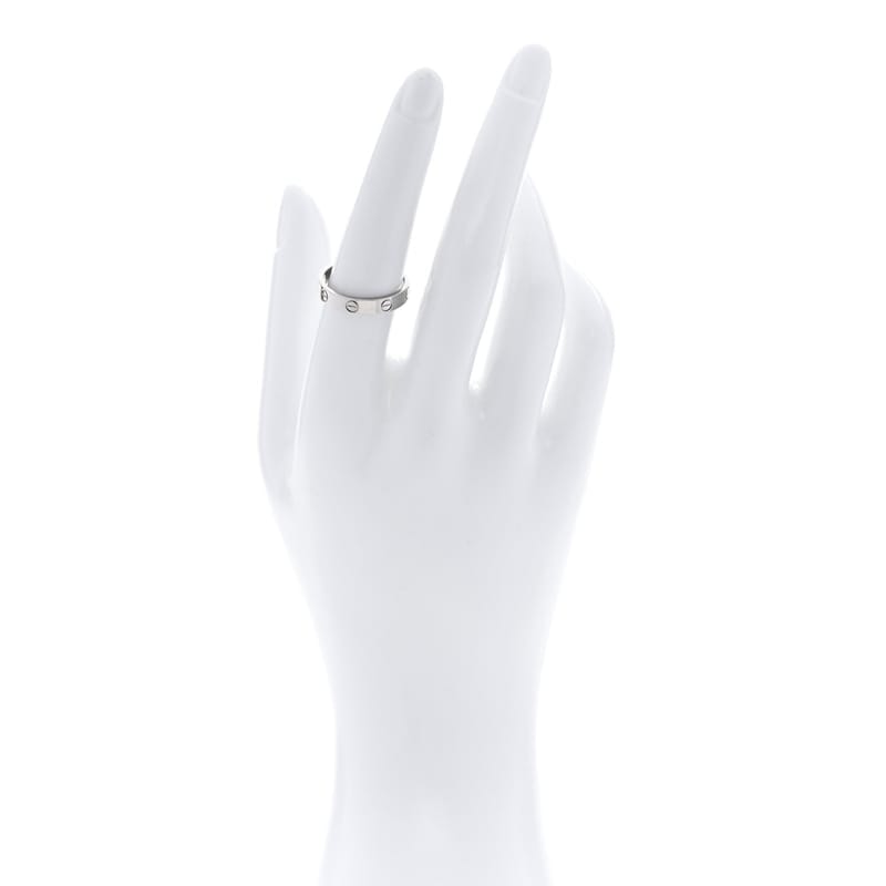 18K біле золото 3.5mm LOVE Wedding обручка каблучка 55 7.25
