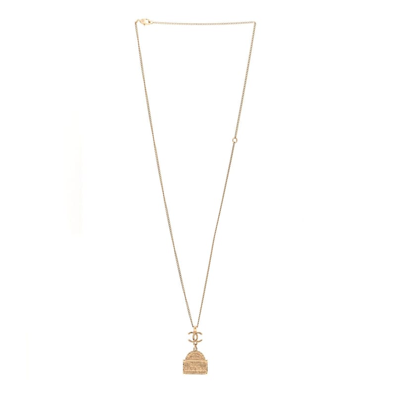 Metal CC Rue Cambon кольє золото