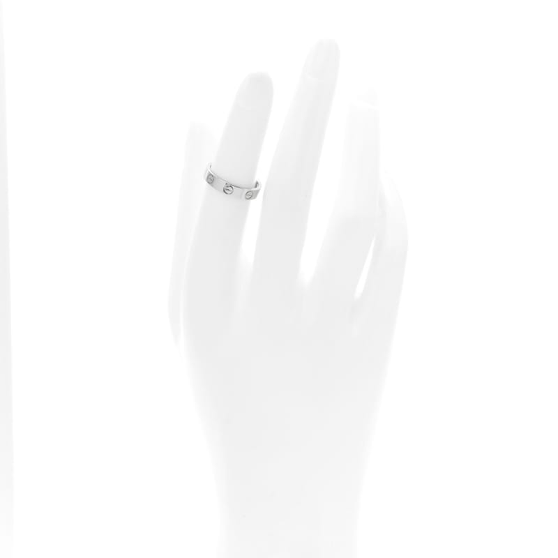 18K біле золото 3.5mm LOVE Wedding обручка каблучка 49 5