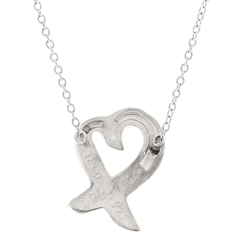 срібло 925 Paloma Picasso Loving Heart підвіска кольє