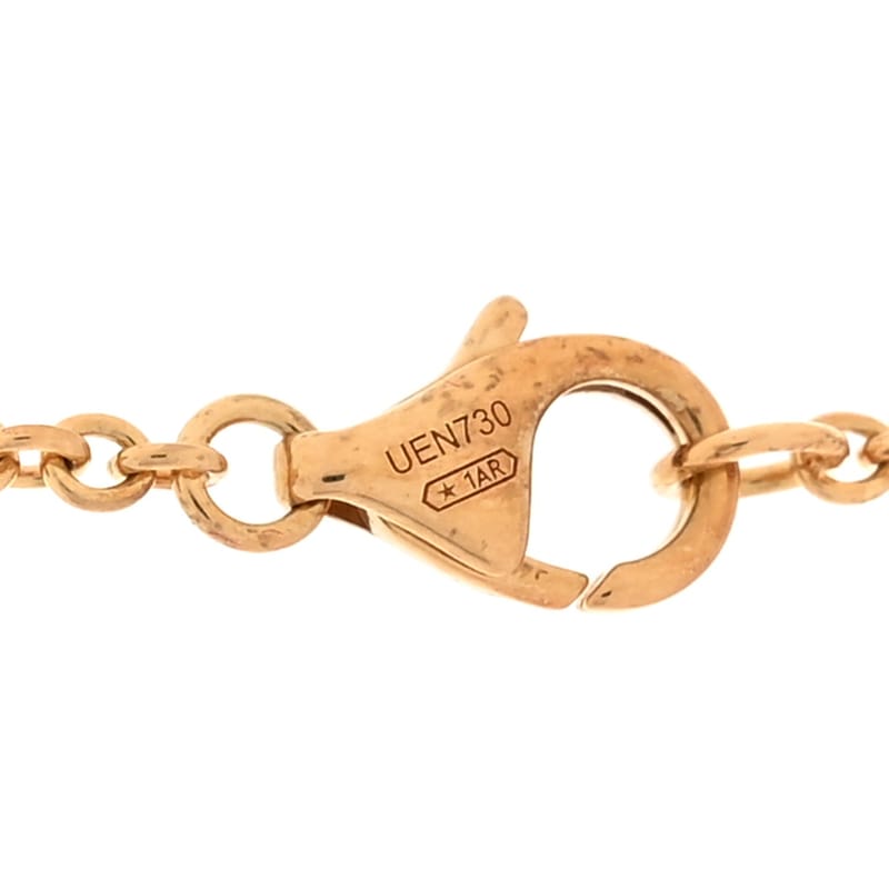 18K жовте золото Interlocking LOVE кольє