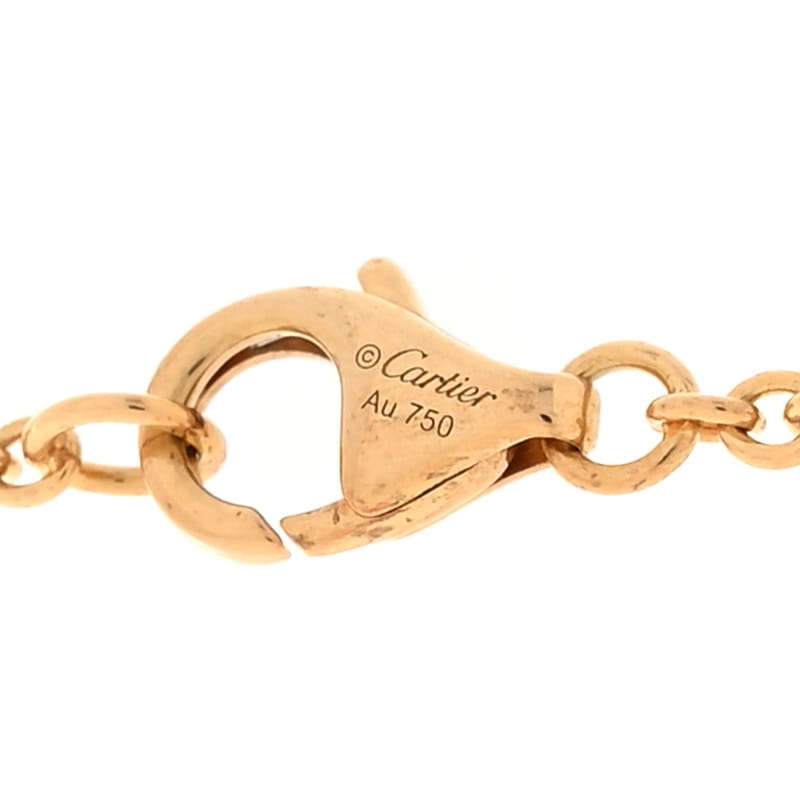 18K жовте золото Interlocking LOVE кольє