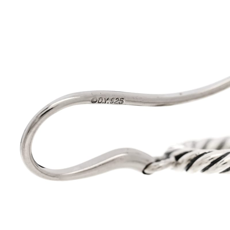 срібло 925 Cultured перлина Infinity Drop сережки
