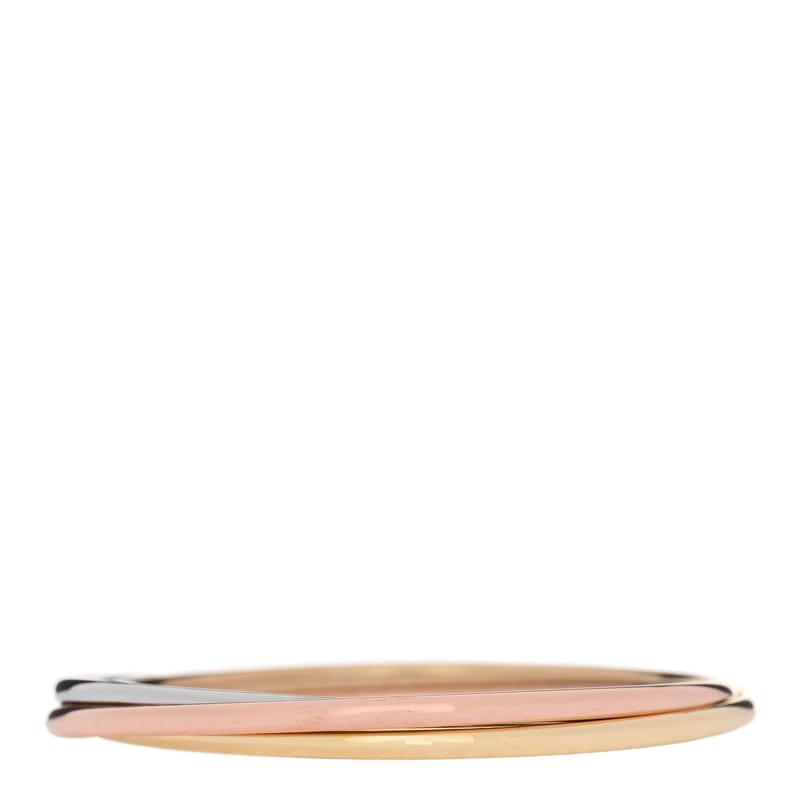 18K Pink жовтий біле золото Trinity Small браслет браслет 16