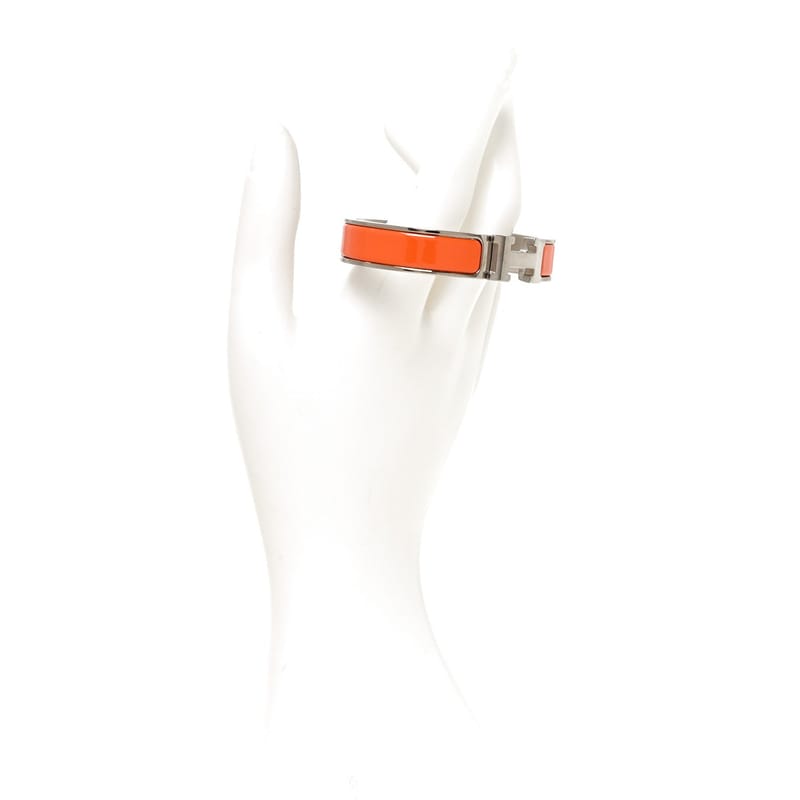 Enamel Narrow Clic Clac H браслет PM Orange