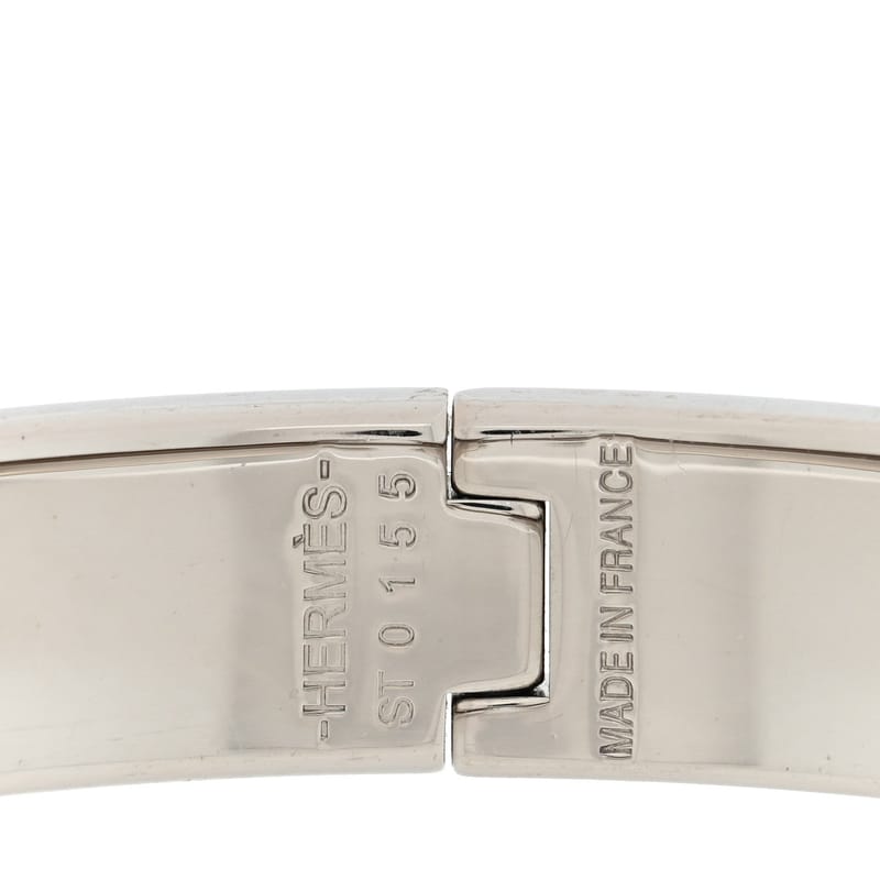 Enamel Narrow Clic Clac H браслет PM чорний