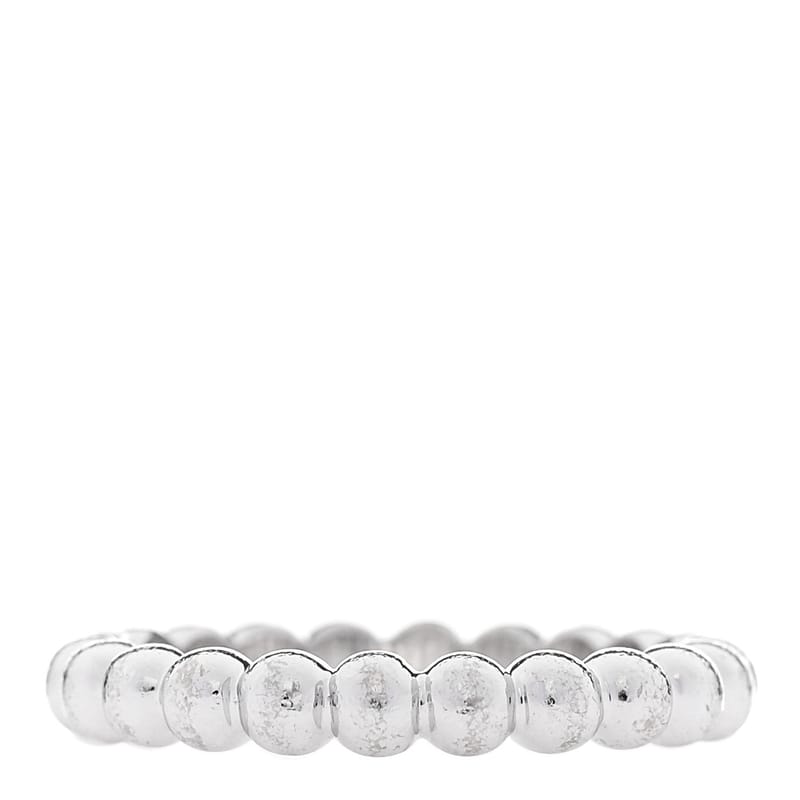 18K біле золото Medium Perlee каблучка 49 4.75
