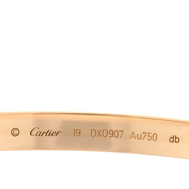 18K жовте золото LOVE браслет 19
