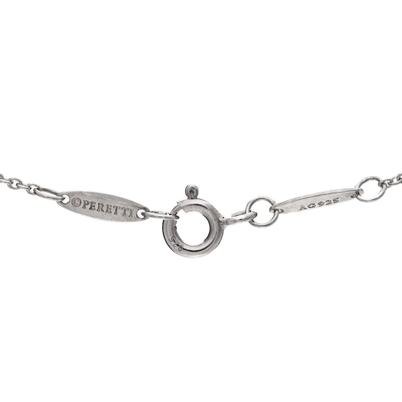срібло 925 діамант .03ct Elsa Peretti діаманти by the Yard підвіска кольє