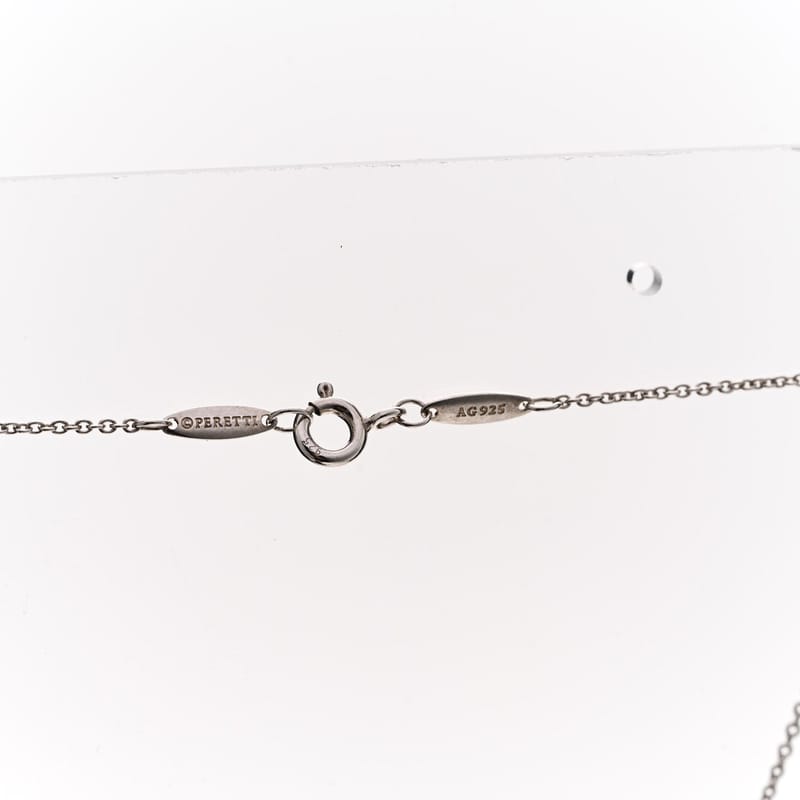срібло 925 діамант .03ct Elsa Peretti діаманти by the Yard підвіска кольє
