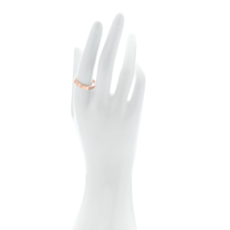 18K рожеве золото 3.5mm LOVE Wedding обручка каблучка 60 9.25