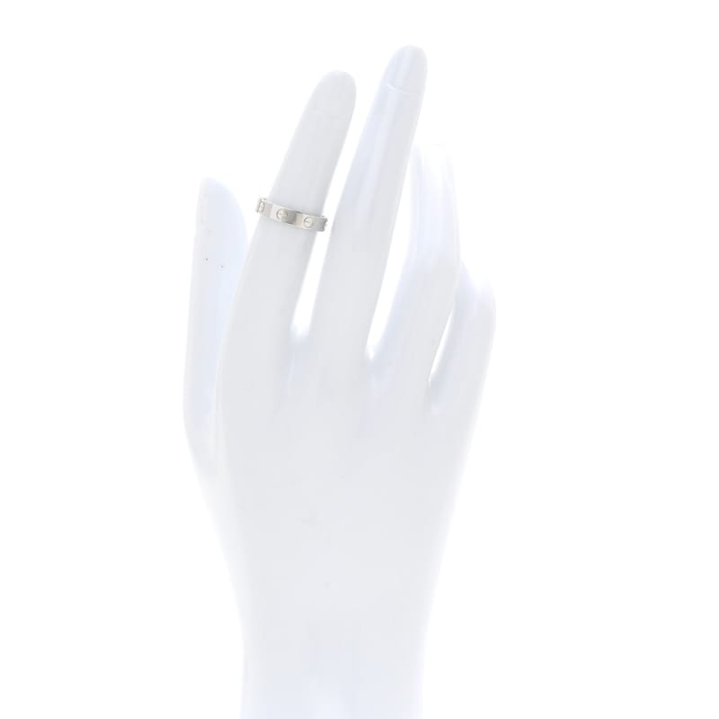 18K біле золото 3.5mm LOVE Wedding обручка каблучка 49 4.75