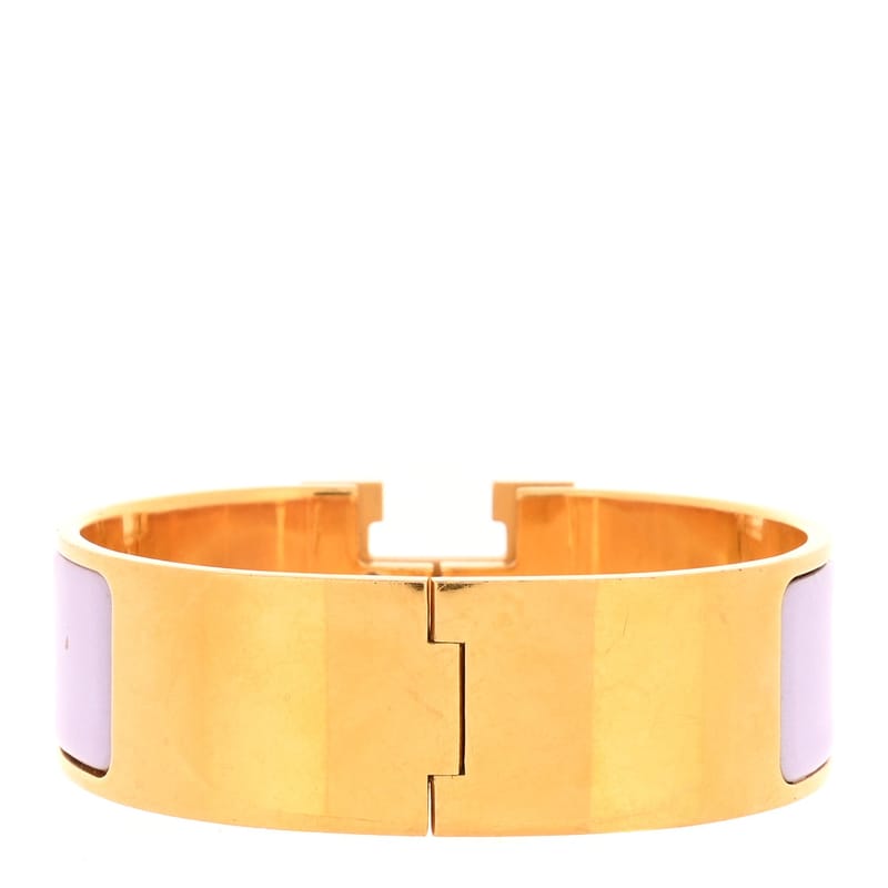 Enamel Wide Clic Clac H браслет GM Parme