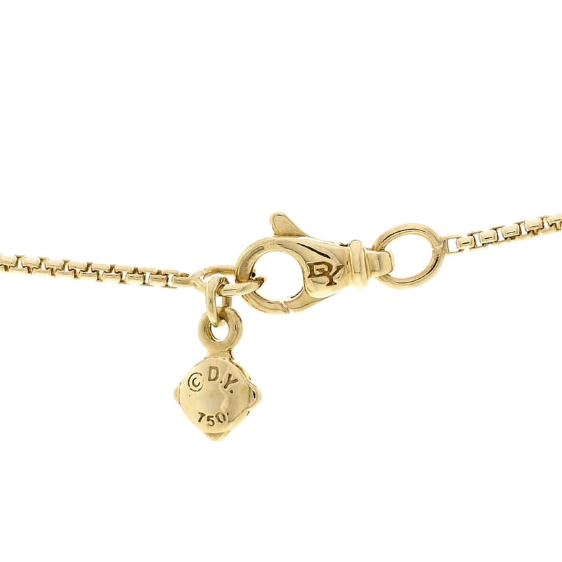 18K жовте золото діамант Renaissance Tassel кольє