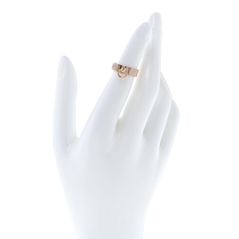 18K рожеве золото діамант PM Collier de Chien каблучка 46 3.75