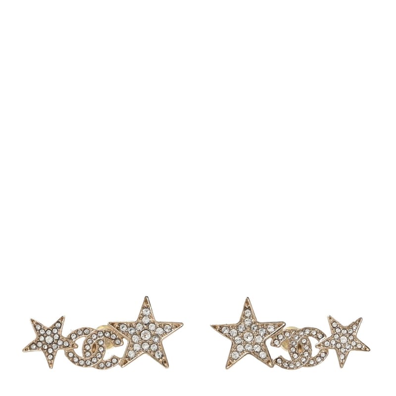 Crystal Star CC сережки золото