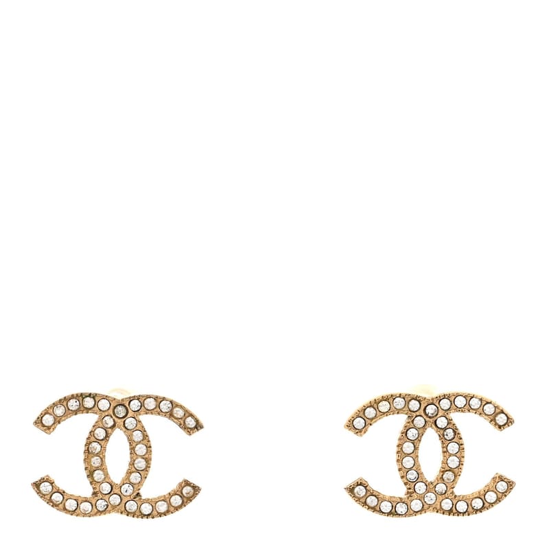 Crystal CC сережки золото
