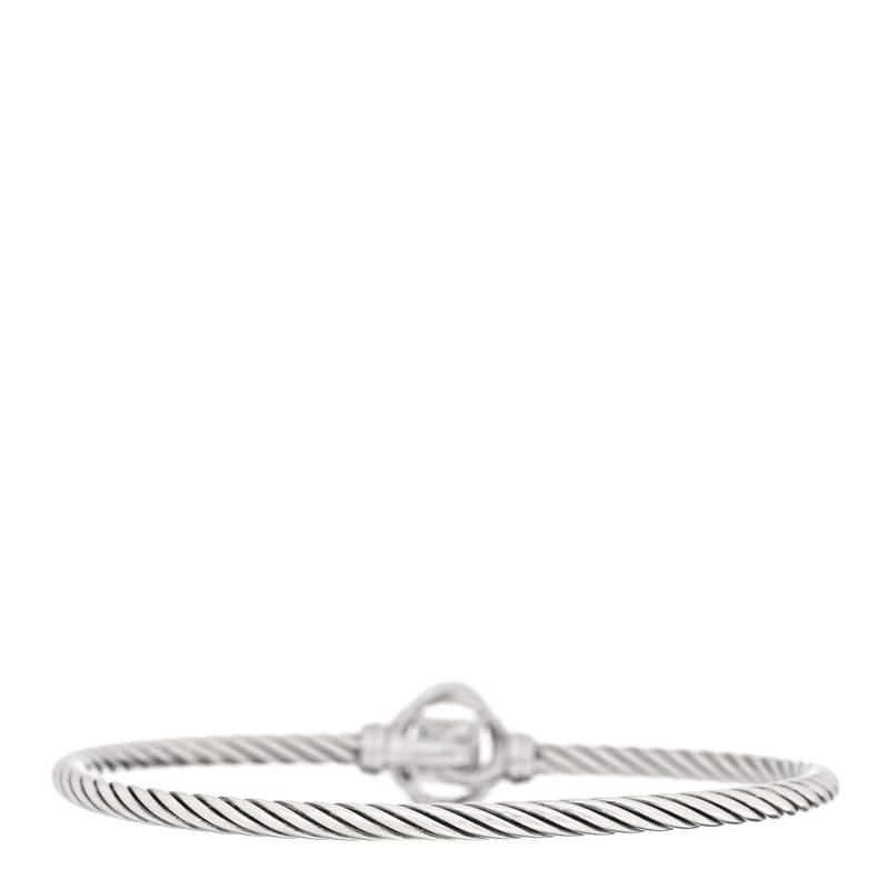 срібло 925 діамант 3mm Infinity браслет