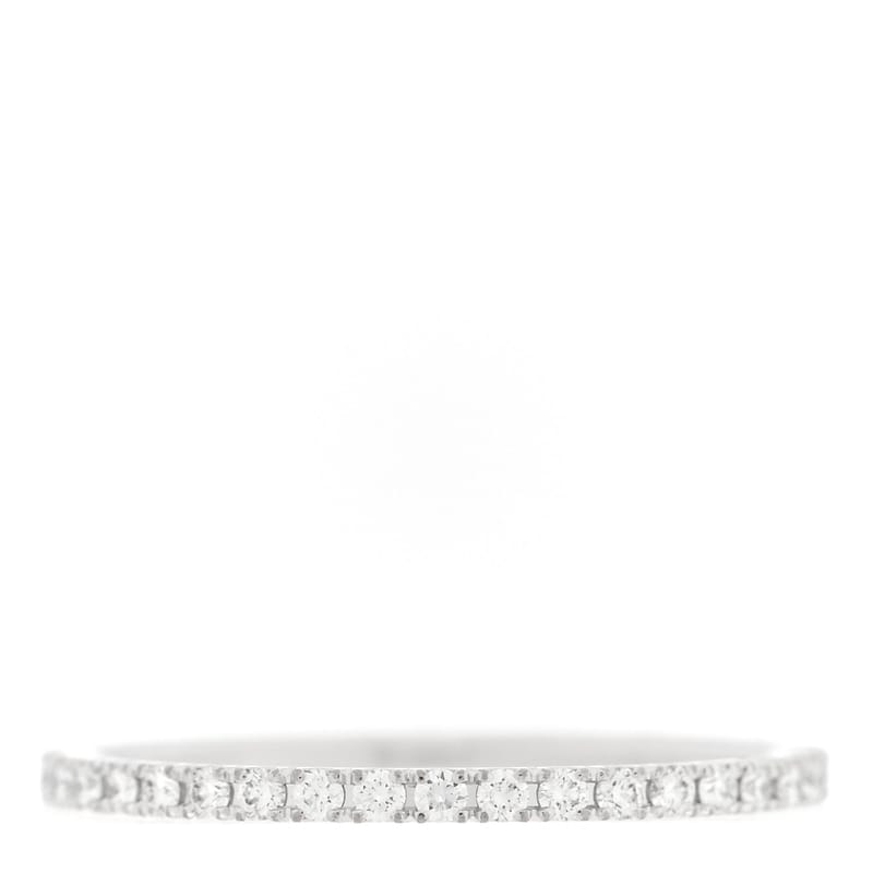 18K біле золото діамант 1.25mm Felicite Wedding обручка каблучка 50 5.25