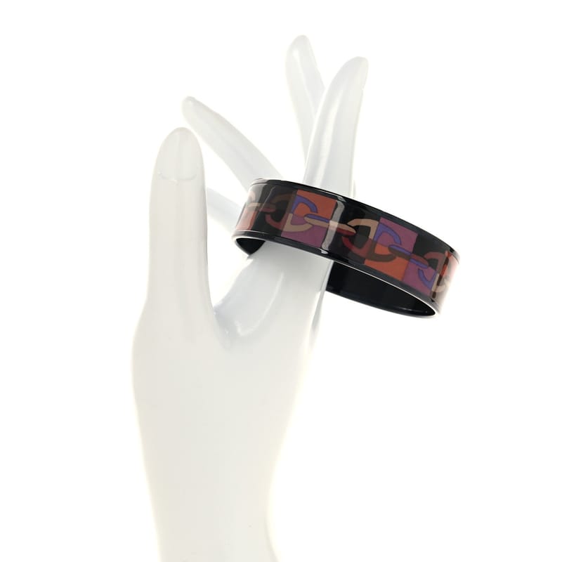 Enamel Printed Optique Chaine D'Ancre Wide браслет 65