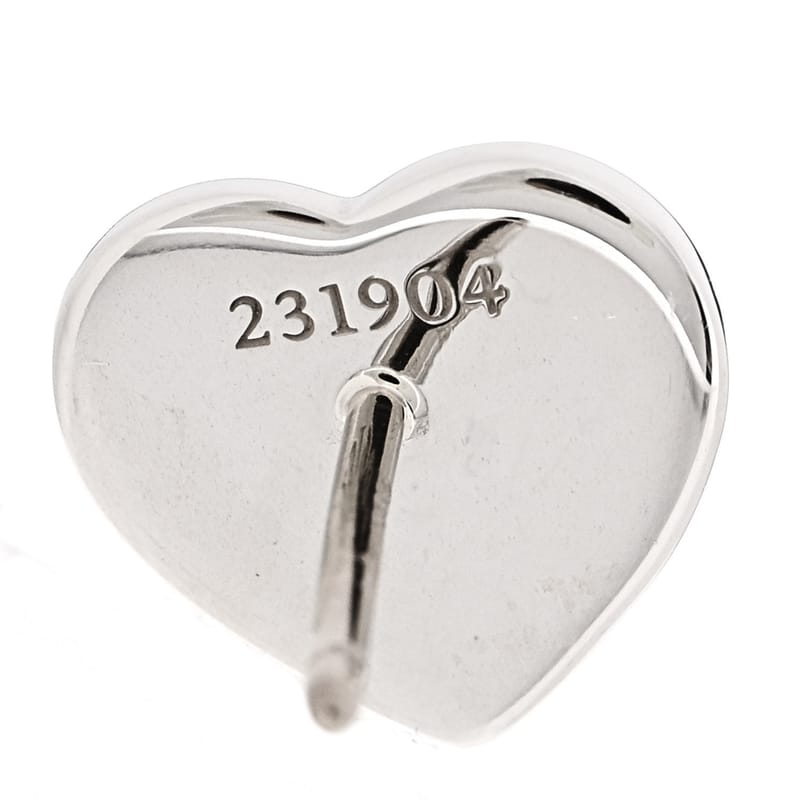 срібло 925 Lovestruck Heart Tag & Arrow сережки