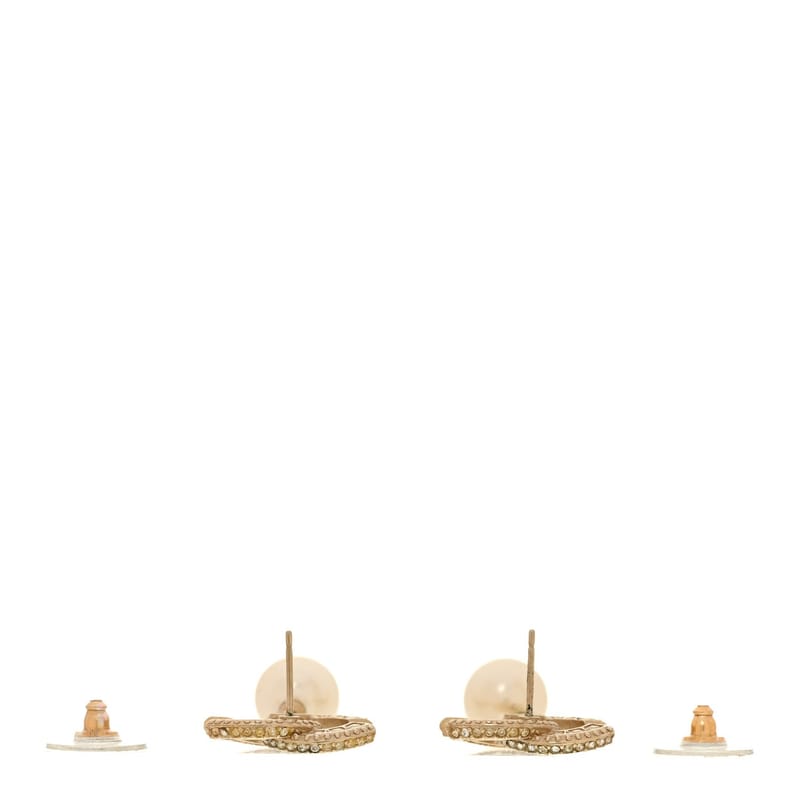 Crystal Timeless CC перлина Drop сережки Light золото