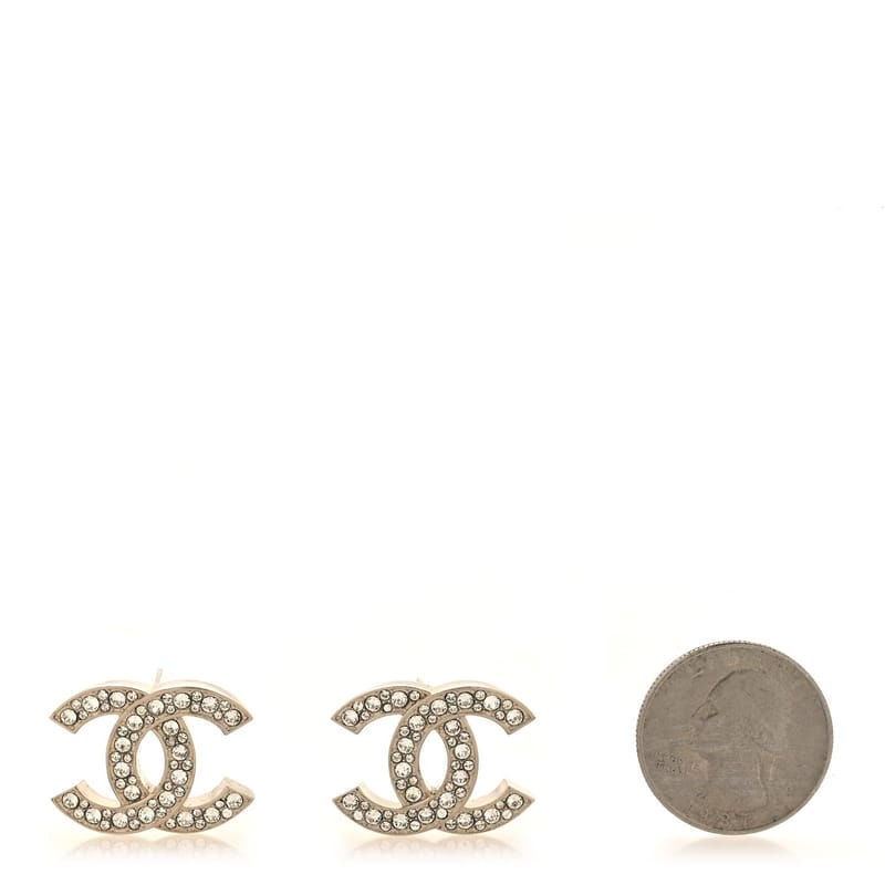 Crystal Mini CC сережки золото