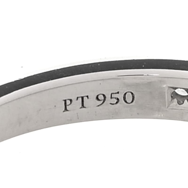 платина діамант 2.5mm Half Circle Wedding обручка каблучка 48 4.5