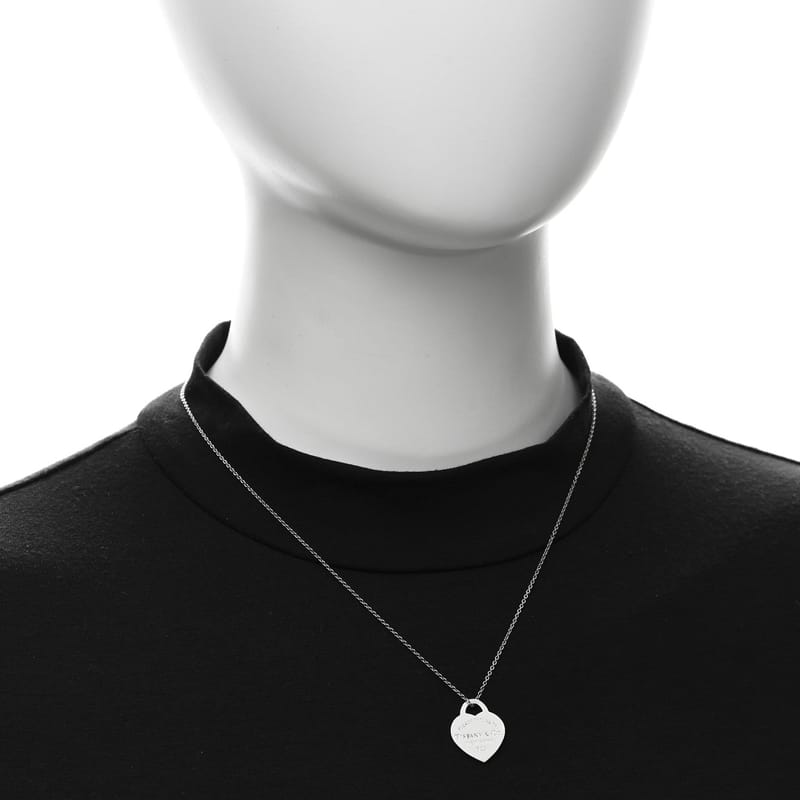 срібло 925 Small Return To Tiffany Heart підвіска кольє