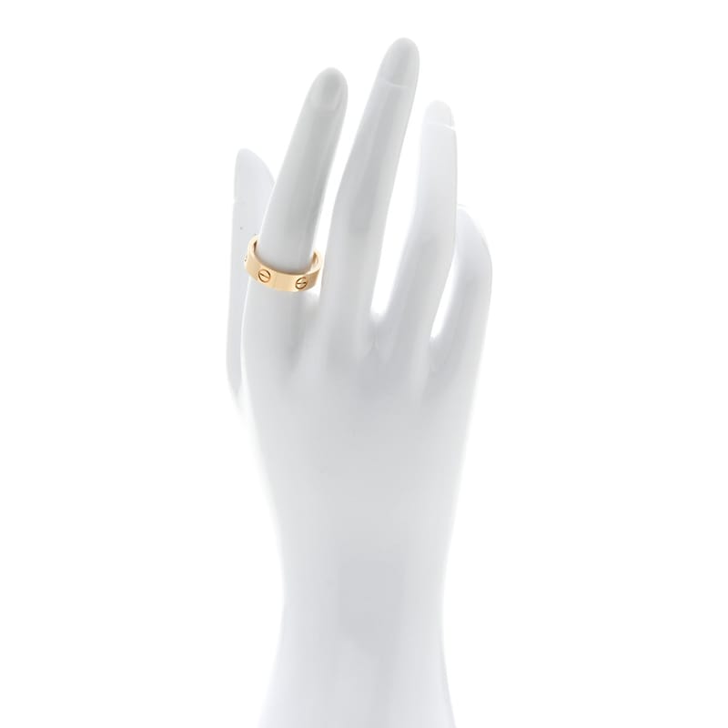 18K жовте золото 5.5mm LOVE каблучка 58 8.5