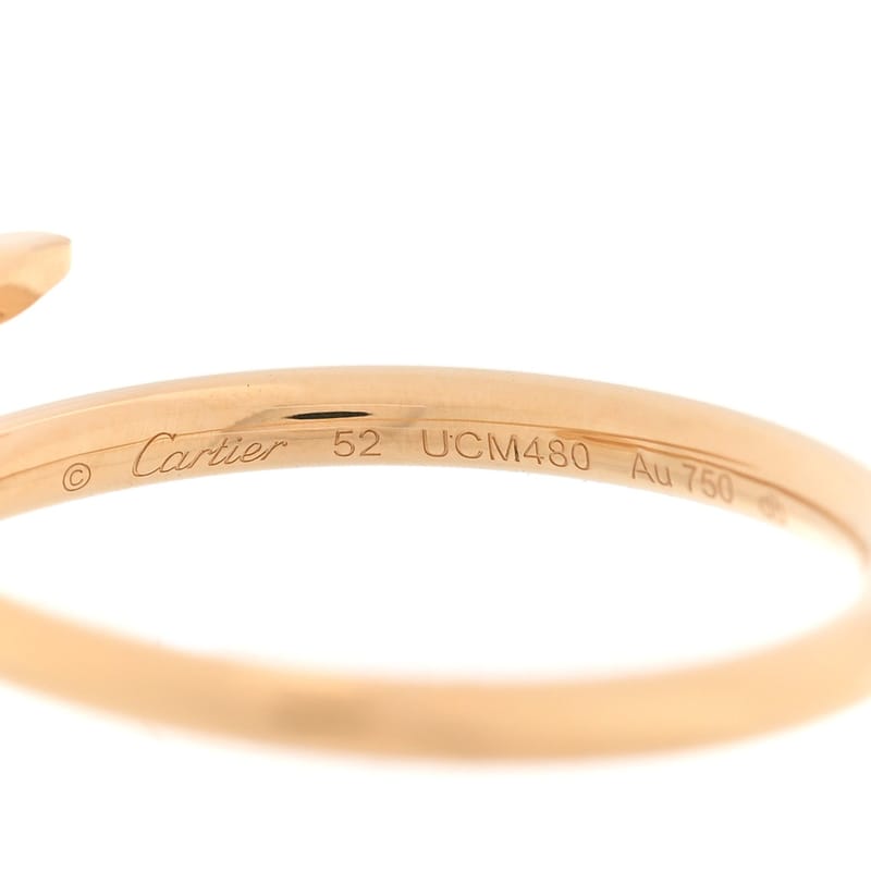 18K жовте золото Small Juste Un Clou каблучка 52 6