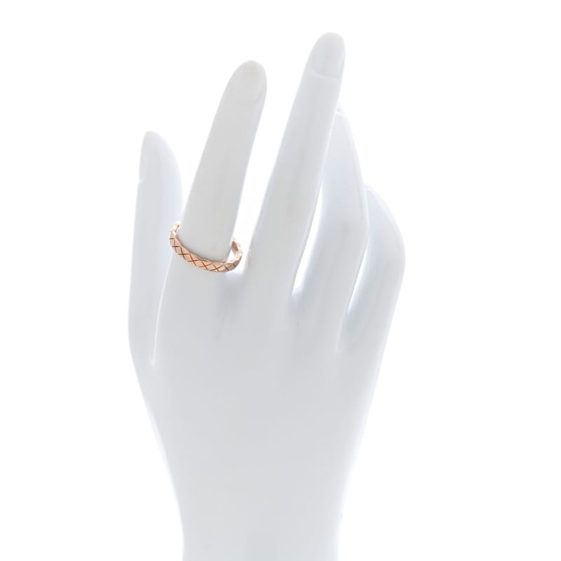 18K Beige золото Mini Coco Crush каблучка 57 8