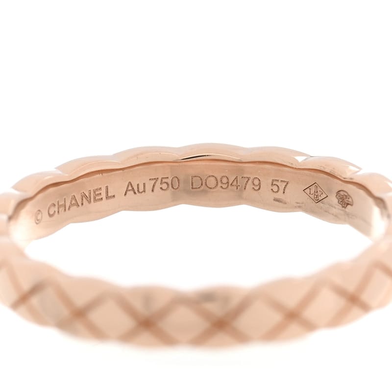18K Beige золото Mini Coco Crush каблучка 57 8