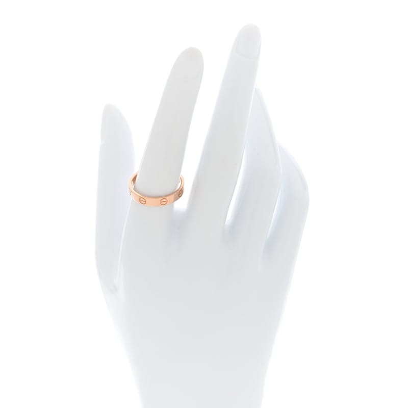 18K рожеве золото 3.5mm LOVE Wedding обручка каблучка 56 7.75