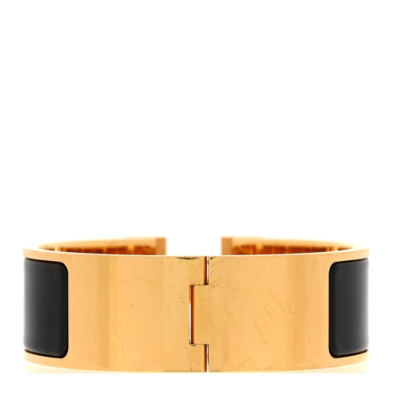 Enamel Wide Clic Clac H браслет PM чорний