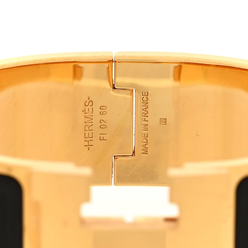 Enamel Wide Clic Clac H браслет PM чорний