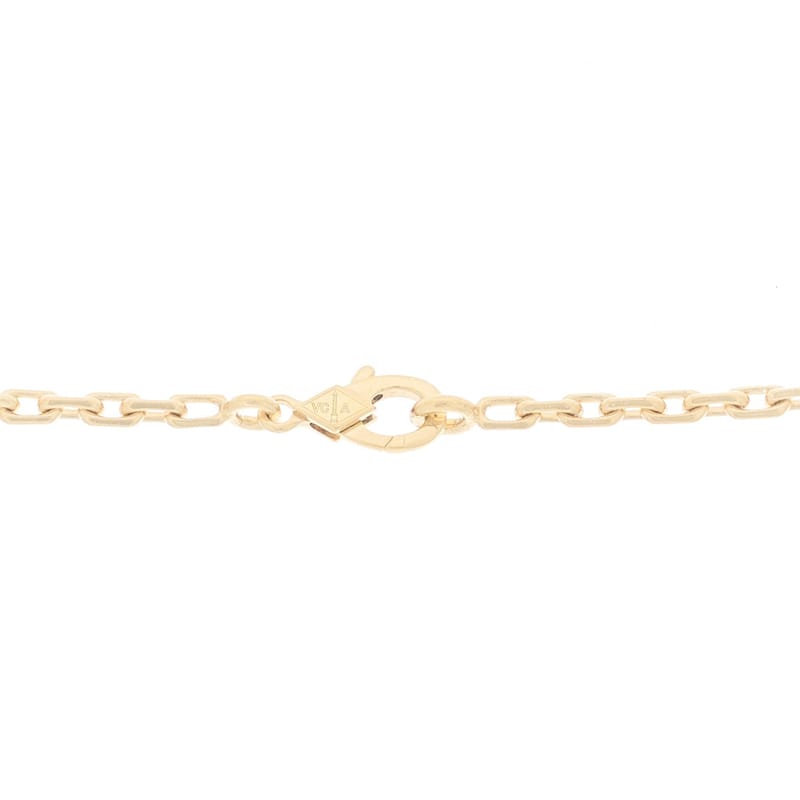 18K жовте золото 10 Motifs Guilloche Vintage Alhambra кольє