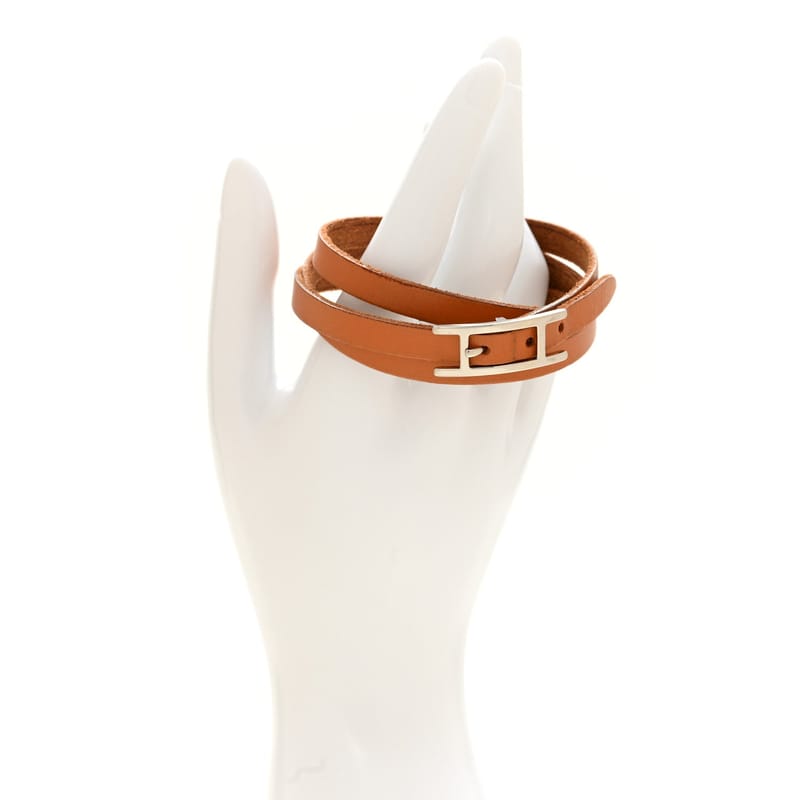 Barenia Hapi 3 MM Triple Tour браслет Fauve