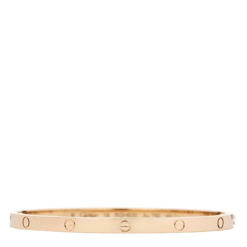 18K жовте золото Small LOVE браслет 16