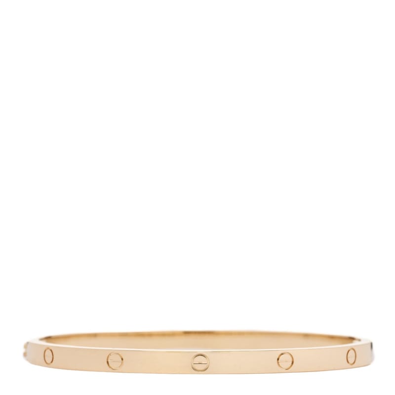 18K жовте золото Small LOVE браслет 16