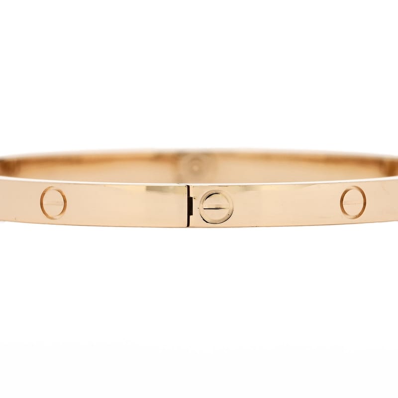 18K жовте золото Small LOVE браслет 16